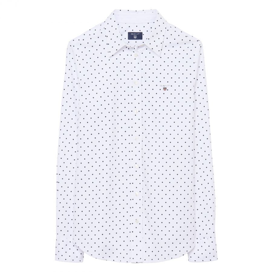 Gant Stretch Oxford Printed Dot Naisten Paitapusero