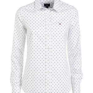 Gant Stretch Oxford Printed Dot Paitapusero