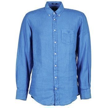 Gant THE LINEN SHIRT pitkähihainen paitapusero