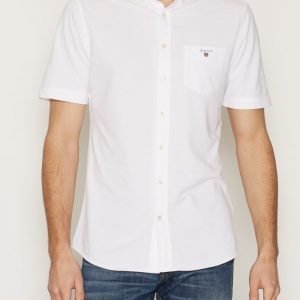 Gant Tech Prep Pique Shirt Pikeepaita White