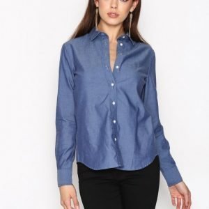 Gant Tp Colorful Oxford Shirt Kauluspaita Blue