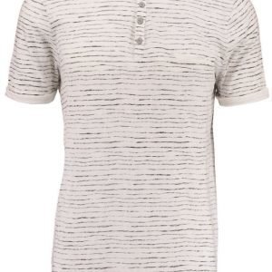 Garcia Jeans Split Neck Miesten T-Paita