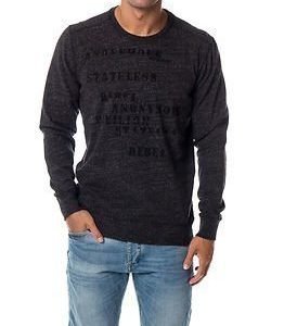 Garcia Jeans Stateless Sweat Raw Black