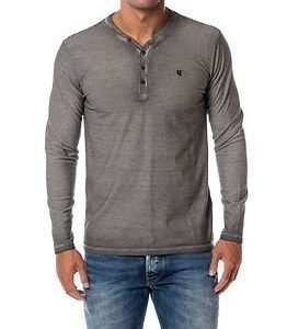 Garcia Jeans Stripe Shirt Light Grey