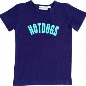 Gardner and the gang T-paita The cool tee Hotdogs Blue