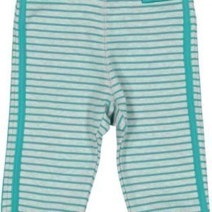 Geggamoja Housut Baby Pants Harmaameleerattu/Turkoosi Turquoise