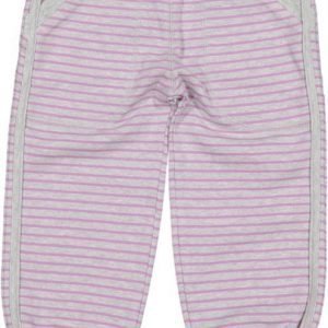 Geggamoja Housut Longpant Harmaameleerattu/Liila Purple