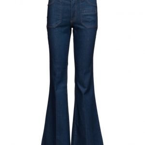 Gerard Darel Trouser leveälahkeiset farkut