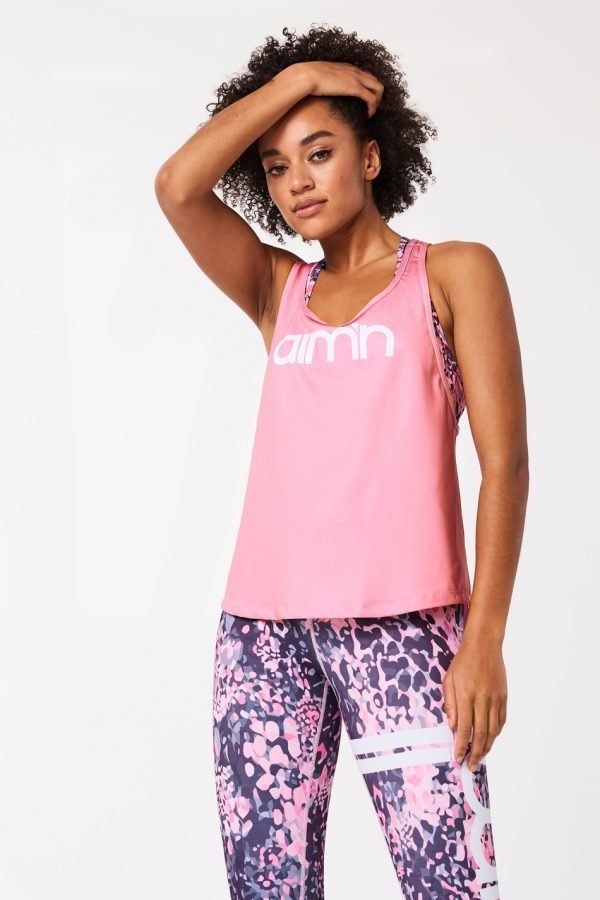 Gina Tricot Aimn Loose Fit Singlet Toppi Pink