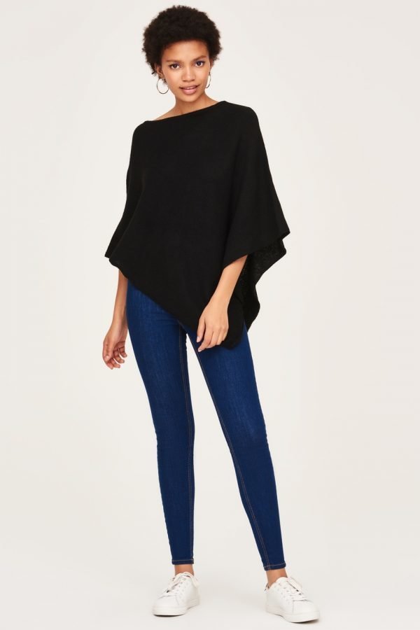 Gina Tricot Alexa Poncho Black