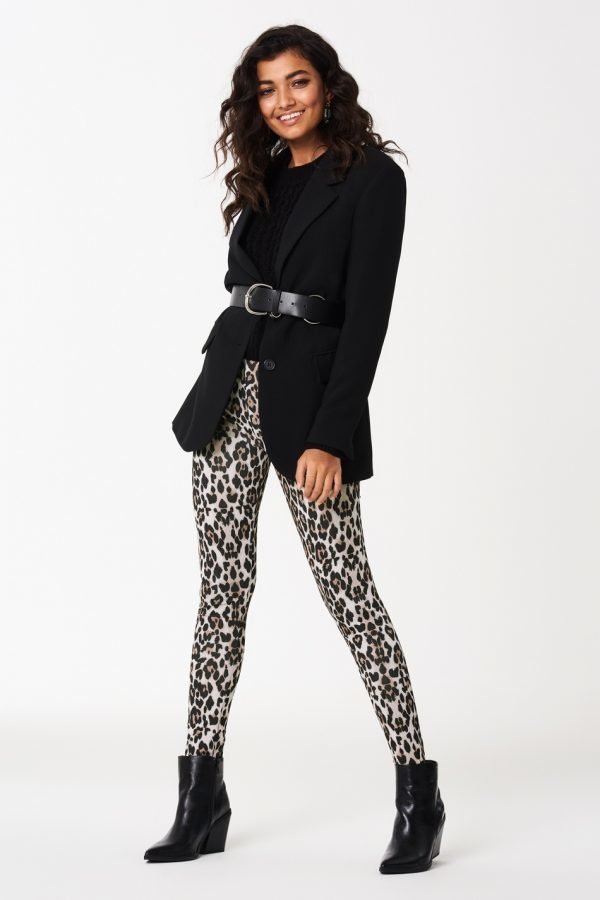 Gina Tricot Amanda Highwaist Leggings Leggingsit Leopard