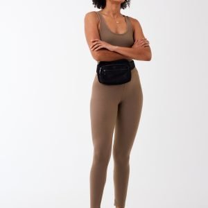 Gina Tricot Amber Sport Highwaist Leggings Leggingsit Greige