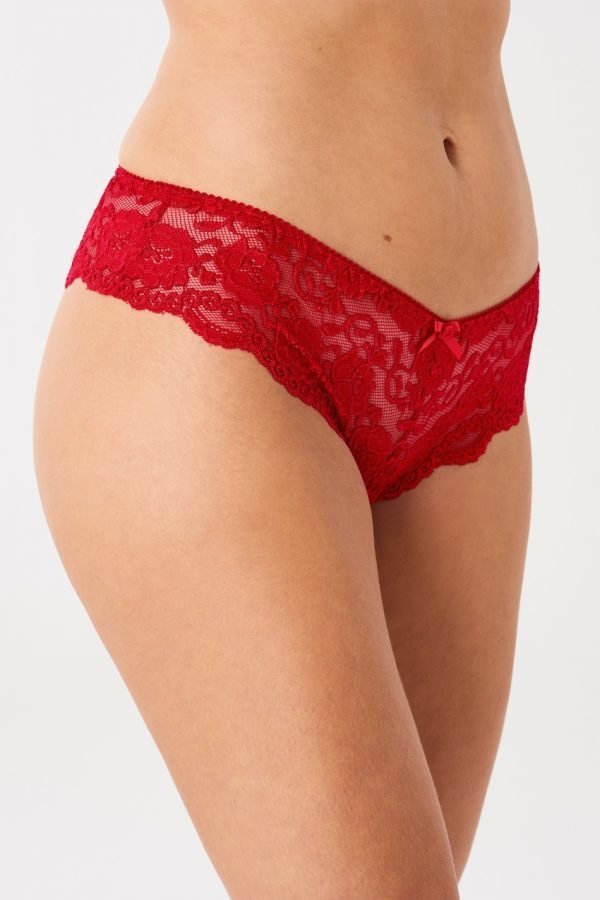 Gina Tricot Annie String Stringit Christmas Red