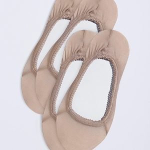 Gina Tricot Aurora Avokassukat Sand Beige 2-Pakkaus