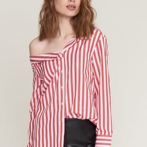 Gina Tricot Becky Paitapusero Red Stripe