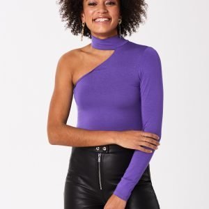 Gina Tricot Bonnie One Shoulder Top Toppi Ultra Violet