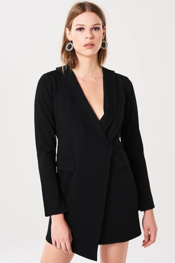 Gina Tricot Camy Blazer Dress Mekko Black