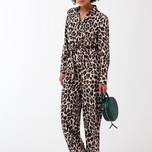 Gina Tricot Cat Jumpsuit Haalari Leo / Aop