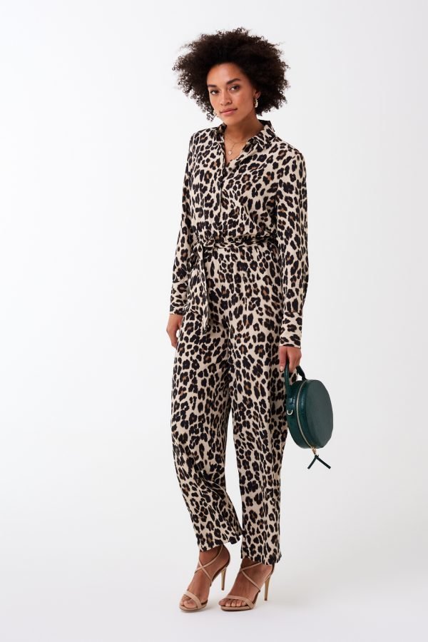 Gina Tricot Cat Jumpsuit Haalari Leo / Aop