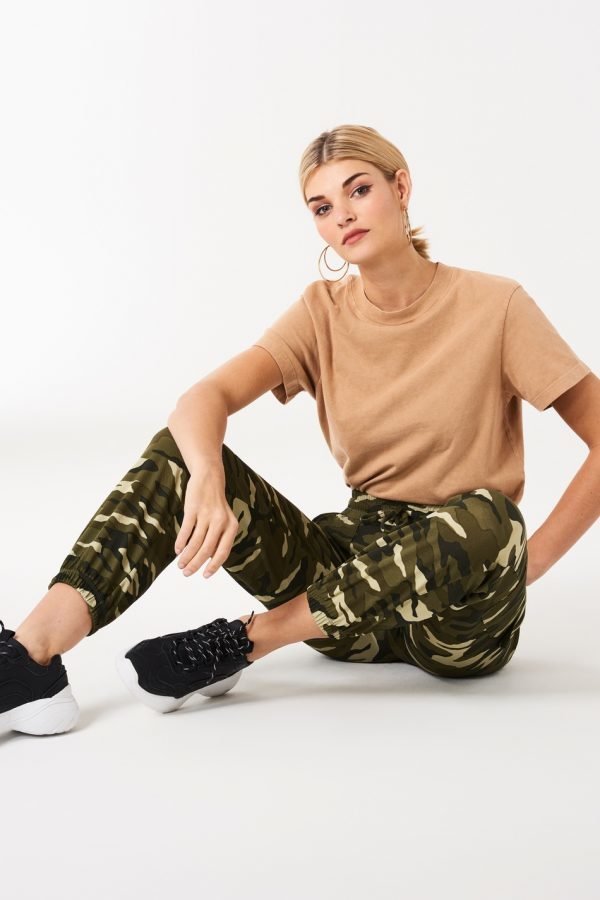 Gina Tricot Clara Cargo Trousers Housut Camo