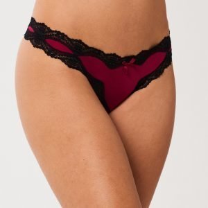 Gina Tricot Day String Stringit Rumba Red