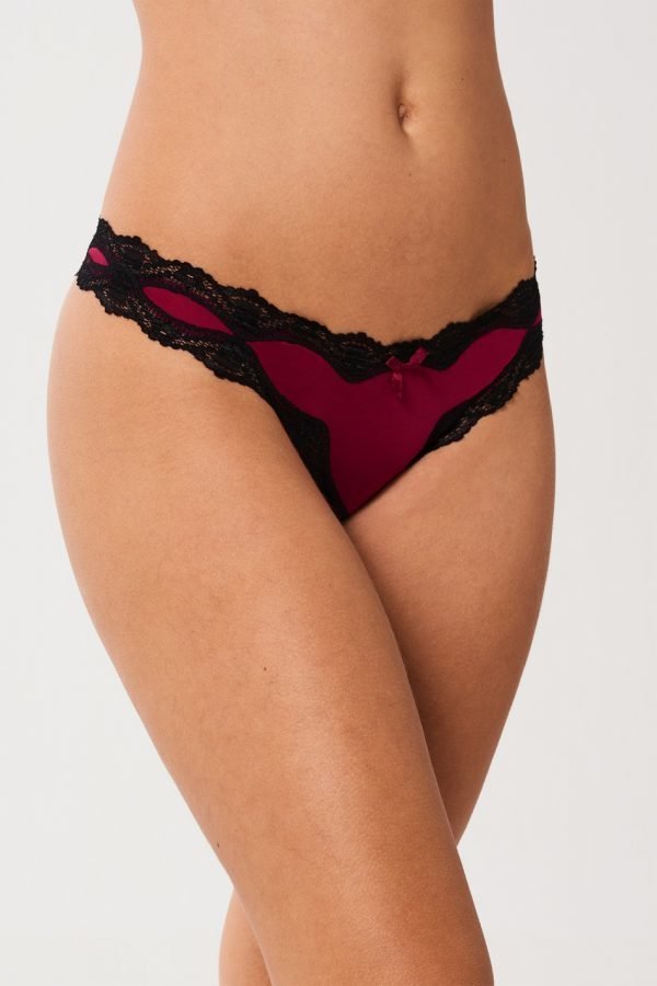 Gina Tricot Day String Stringit Rumba Red