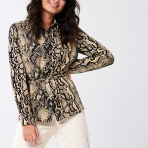 Gina Tricot Elma Pusero Snakeprint Aop