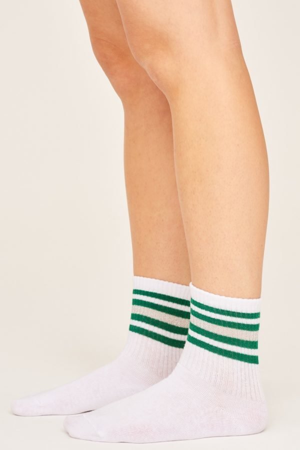 Gina Tricot Evy Sukat Green Stripe