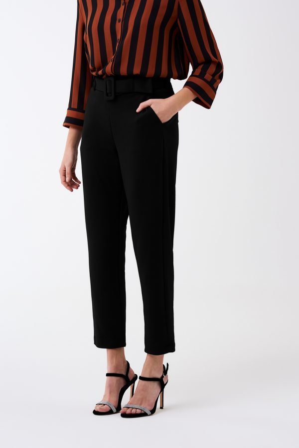 Gina Tricot Hedvig Petite Trousers Housut Black