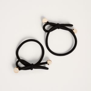 Gina Tricot Irma Hair Band Hiuspanta Black / Black