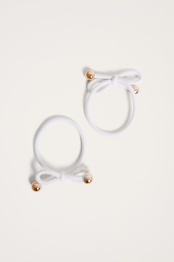 Gina Tricot Irma Hair Band Hiuspanta White / White