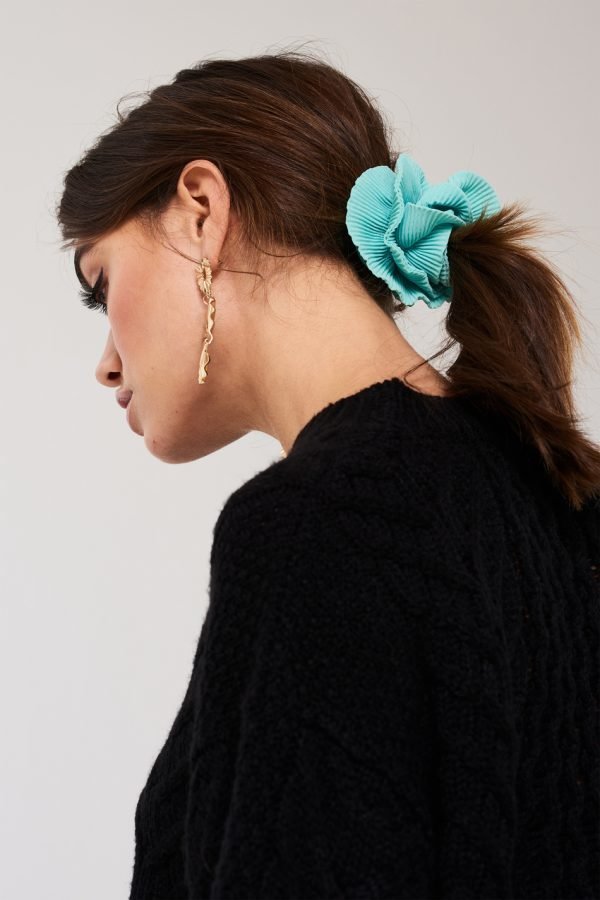 Gina Tricot Izabella Scrunchie Hiuslenkki Green