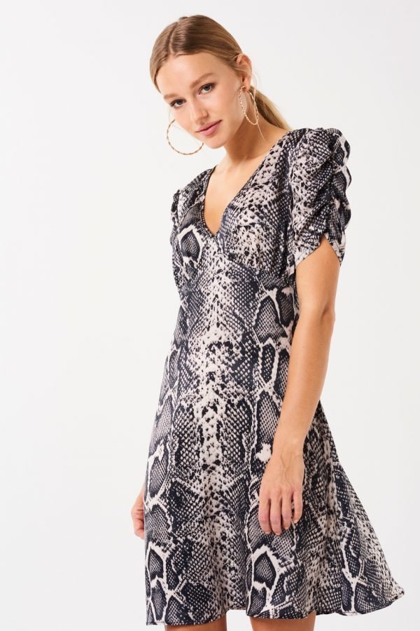 Gina Tricot Jenina Mekko Snakeprint Aop