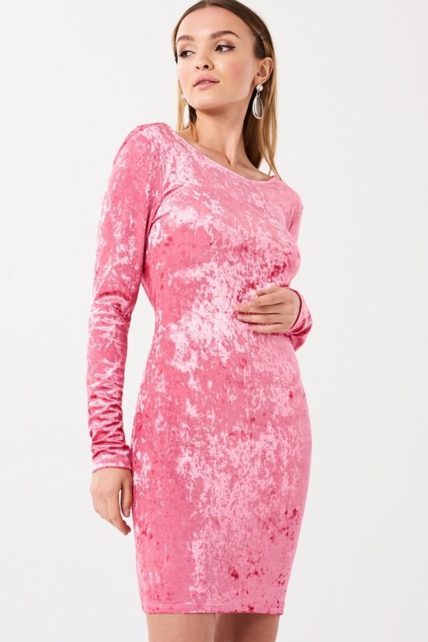 Gina Tricot Julie Avoselkäinen Mekko Desert Rose