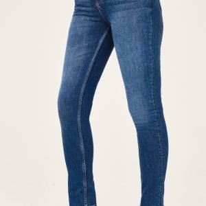 Gina Tricot Leah Tall Jeans Farkut Dk Blue F