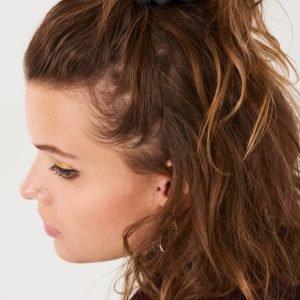 Gina Tricot Liv Scrunchie Hiuslenkki Grey