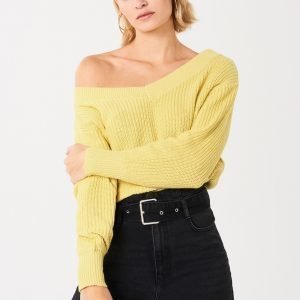 Gina Tricot Maja Neulepusero Mellowyellow