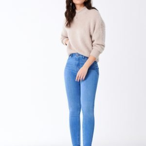 Gina Tricot Molly Highwaist Jeans Farkut Electric Blue F