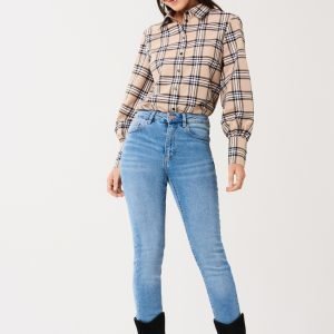 Gina Tricot Molly Original Jeans Farkut Lt Blue