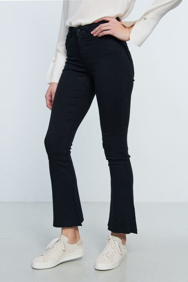 Gina Tricot Natasha Bootcut Jeans Farkut Black