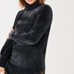 Gina Tricot Nila Knitted Roll Neck Sweater Neulepusero Night Sky