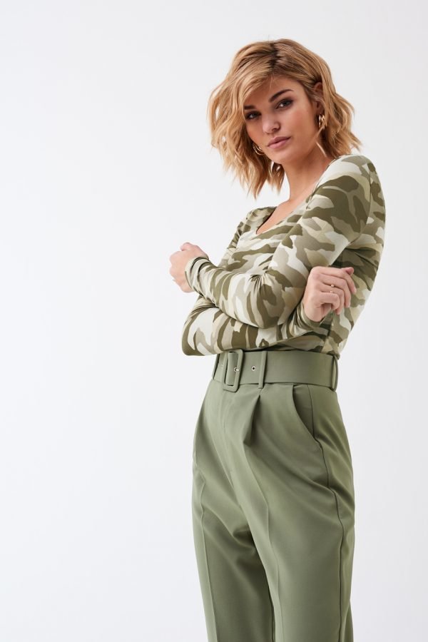 Gina Tricot Peg Toppi Camo