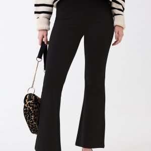 Gina Tricot Petra Petite Trousers Housut Black