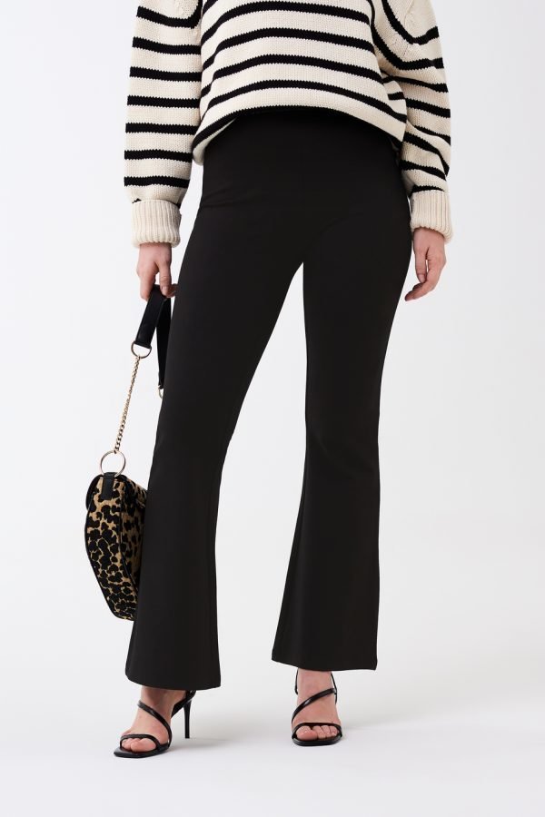 Gina Tricot Petra Petite Trousers Housut Black