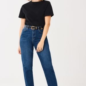 Gina Tricot Siri Mom Jeans Farkut Blue