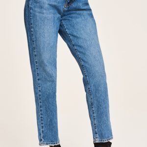 Gina Tricot Siri Petite Jeans Farkut Mid Blue