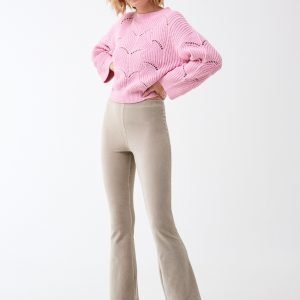 Gina Tricot Tanja Corduroy Trousers Housut Simply Taupe
