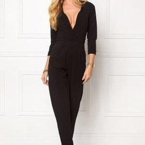 Girl In Mind Jumpsuit Black