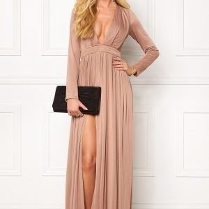 Girl In Mind Long Dress Mocha