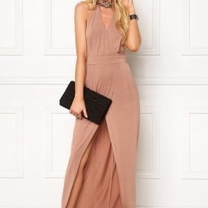 Girl In Mind Long Dress Mocha